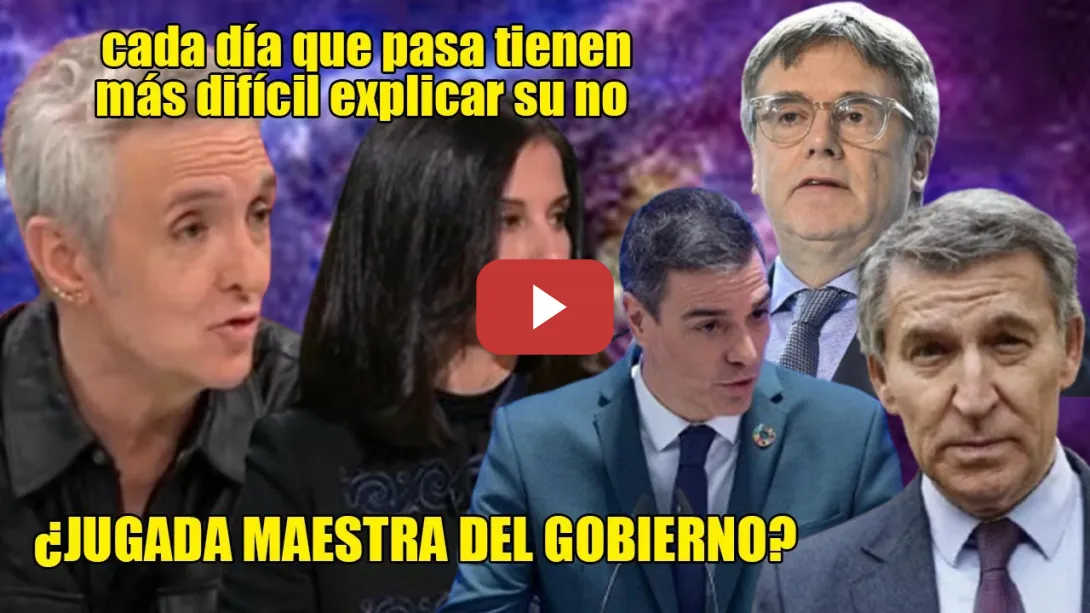 Embedded thumbnail for Jugada MAESTRA de Sánchez?▶Ramoncín y García le QUITAN la CARETA a PP-JUNTS ¡Q LO hubieran PROPUESTO