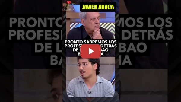 Embedded thumbnail for Javier Aroca, tengo información de que los de Bilbao y Barcelona son profesionales y pronto se sabrá