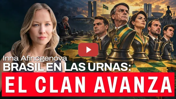 Embedded thumbnail for ¿Ganará Flavio Bolsonaro en Brasil? El voto que desconcierta a la izquierda | Inna Afinogenova