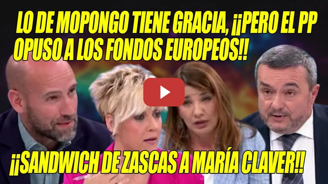 Embedded thumbnail for SANDWICH de ZASCAS a M.Claver de Chema Crespo y Miró🏆¡Los q POLITIZAN la justicia son los JUECES!