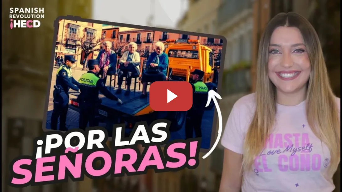 Embedded thumbnail for ¡POR LAS SEÑORAS! 🪑 Marina Lobo defiende el &quot;delito&quot; de tomar el fresco