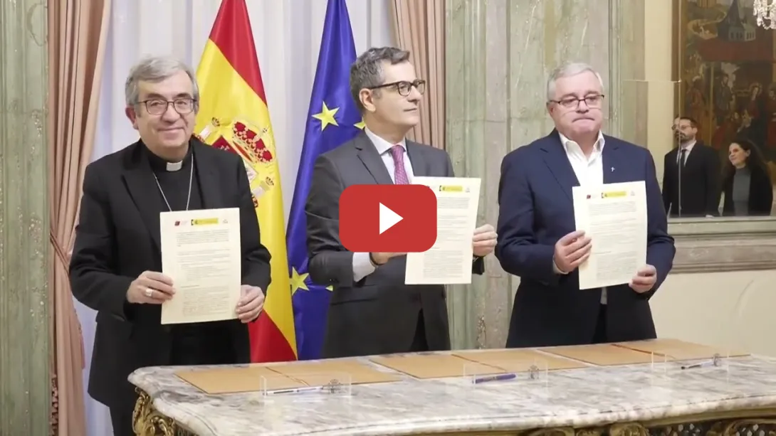 Embedded thumbnail for La Iglesia pacta con el Gobierno asumir el coste de las indemnizaciones a las víctimas de abusos