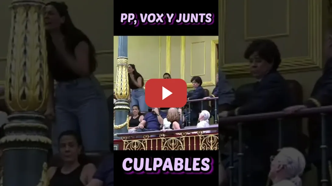 Embedded thumbnail for VOX, JUNTS Y PP TIRAN EL REAL DECRETO DE ALQUILERES mientras les increpan desde la zona de invitados