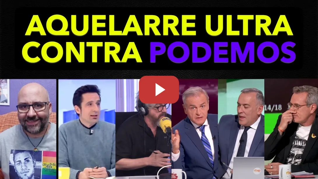 Embedded thumbnail for Aquelarre ultra en RTVE y la Cadena Ser contra Podemos por Andalucía.