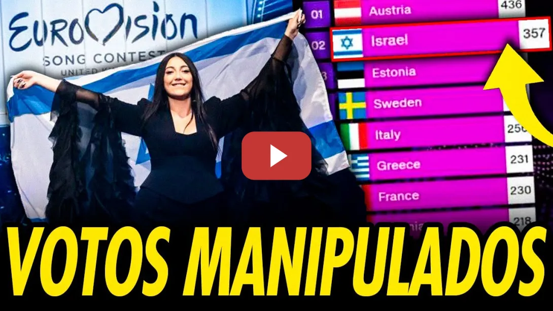 Embedded thumbnail for LO QUE SABEMOS DE LA MANIPULACIÓN DE LOS VOTOS DE EUROVISIÓN