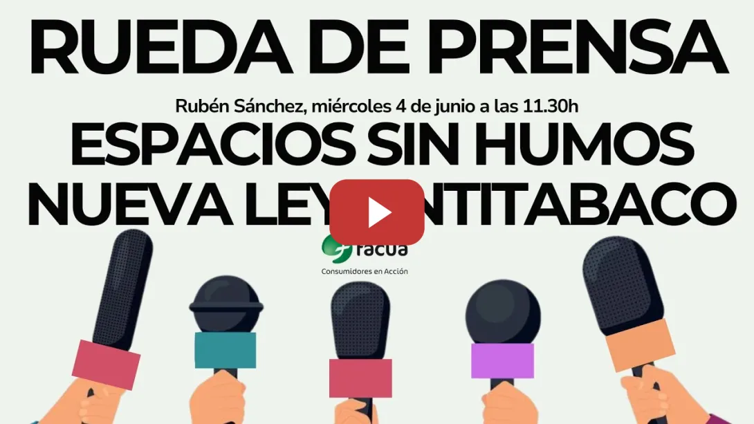 Embedded thumbnail for Encuesta de FACUA sobre los espacios sin humos de la nueva Ley Antitabaco