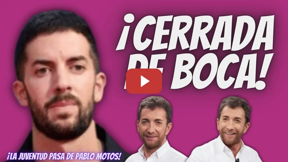 Embedded thumbnail for ¡ZASCA! - La JUVENTUD “PASA” de Pablo Motos por FACHA y MACHISTA - ¡PREFIEREN a Broncano!