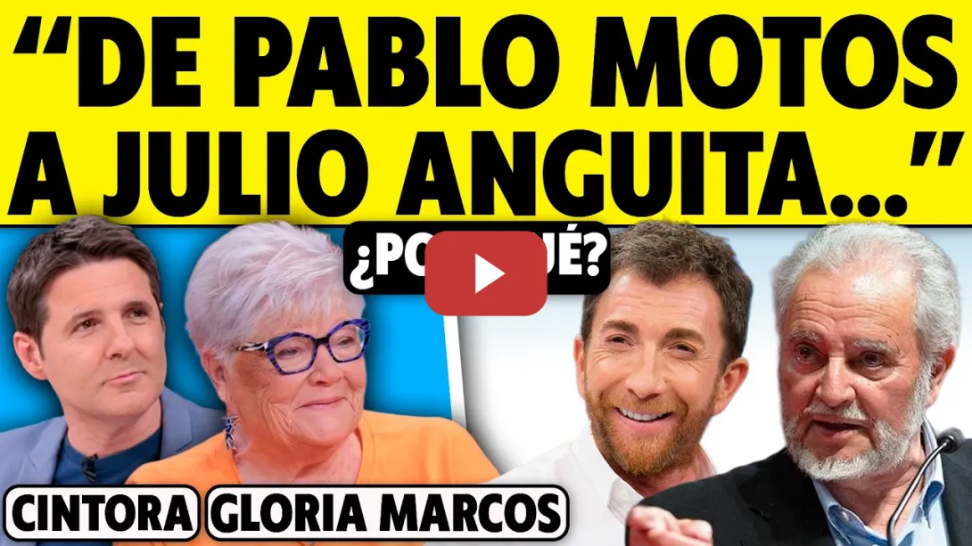 Embedded thumbnail for "DE PABLO MOTOS A JULIO ANGUITA". LA VIDA DE GLORIA MARCOS, JUVENTUD EN EL FRANQUISMO, LA POLÍTICA..