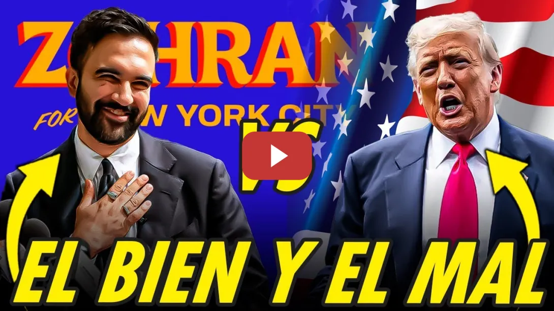 Embedded thumbnail for ZOHRAN MAMDANI HACE RABIAR A TRUMP. EL BIEN CONTRA EL MAL