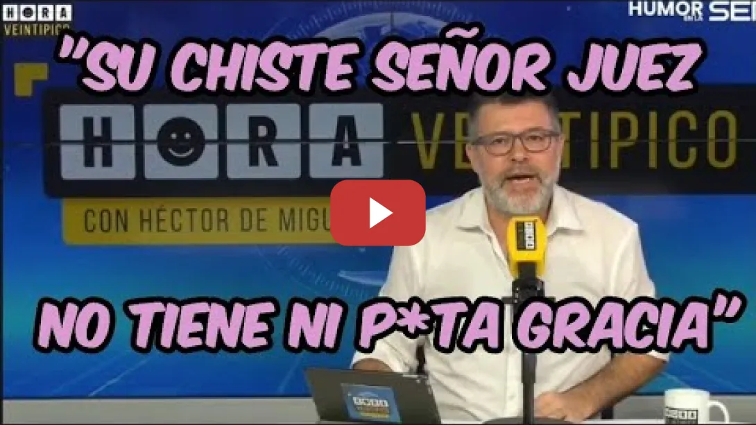 Embedded thumbnail for La lección magistral de Héctor de Miguel al juez Carlos Valle Muñoz-Torrero