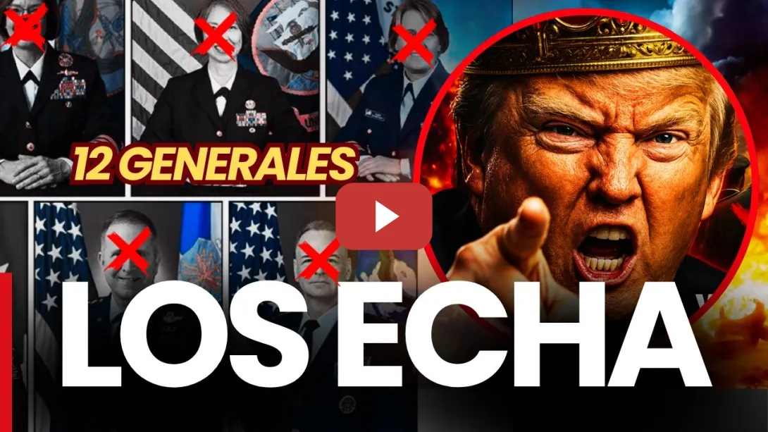 Embedded thumbnail for TRUMP PURGA EL EJÉRCITO: ya van 12 generales… y EE.UU. se hunde