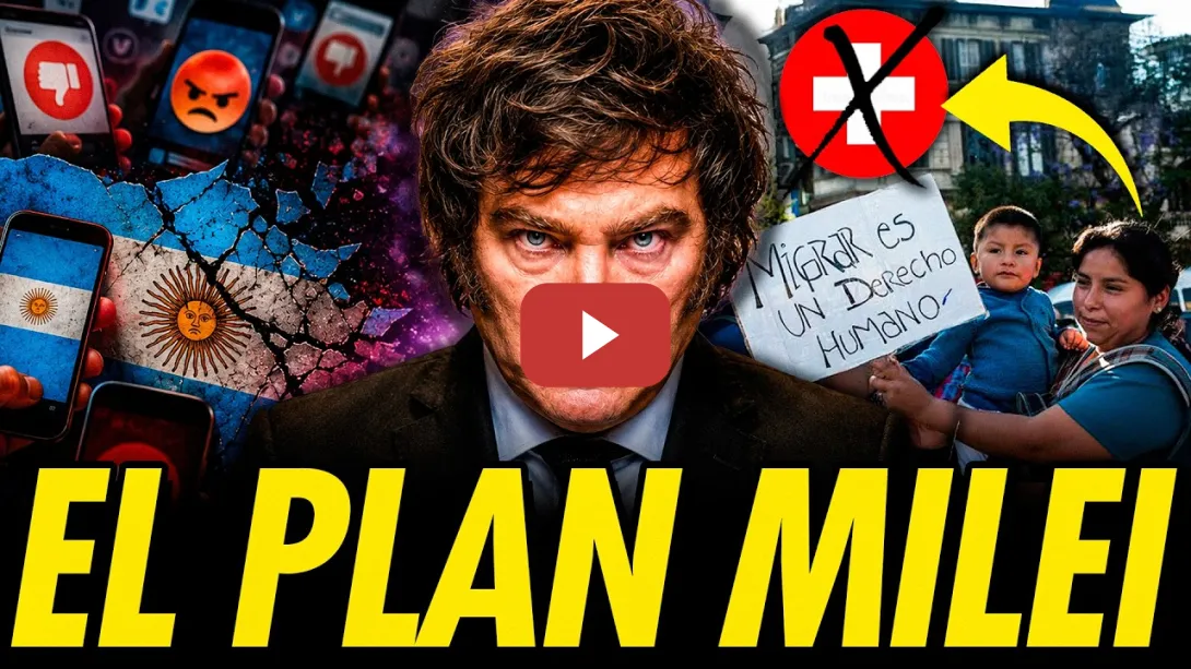 Embedded thumbnail for MILEI ESTABA DETRÁS DE LA CAMPAÑA ANTIARGENTINA PARA QUITAR SANIDAD Y EDUCACIÓN A LOS EXTRANJEROS