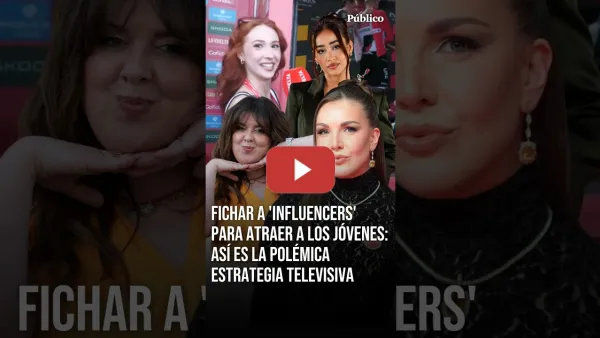 Embedded thumbnail for Fichar a 'INFLUENCERS' para atraer a los JÓVENES: así es la polémica estrategia TELEVISIVA