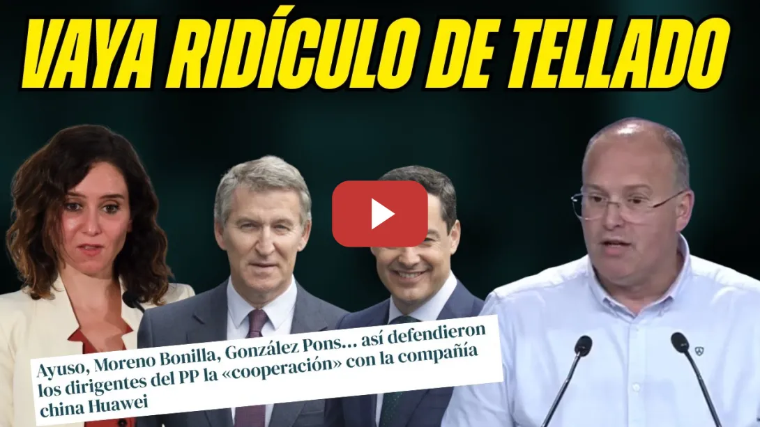 Embedded thumbnail for RIDÍCULO de TELLADO ¡MENUDA SOMANTA le DAN! OBSESIÓN con ZAPATERO y SÁNCHEZ le JUEGA una MALA PASADA