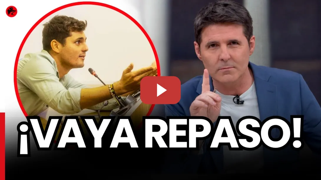 Embedded thumbnail for JESÚS CINTORA carga contra VITO QUILES en directo y le dice esto