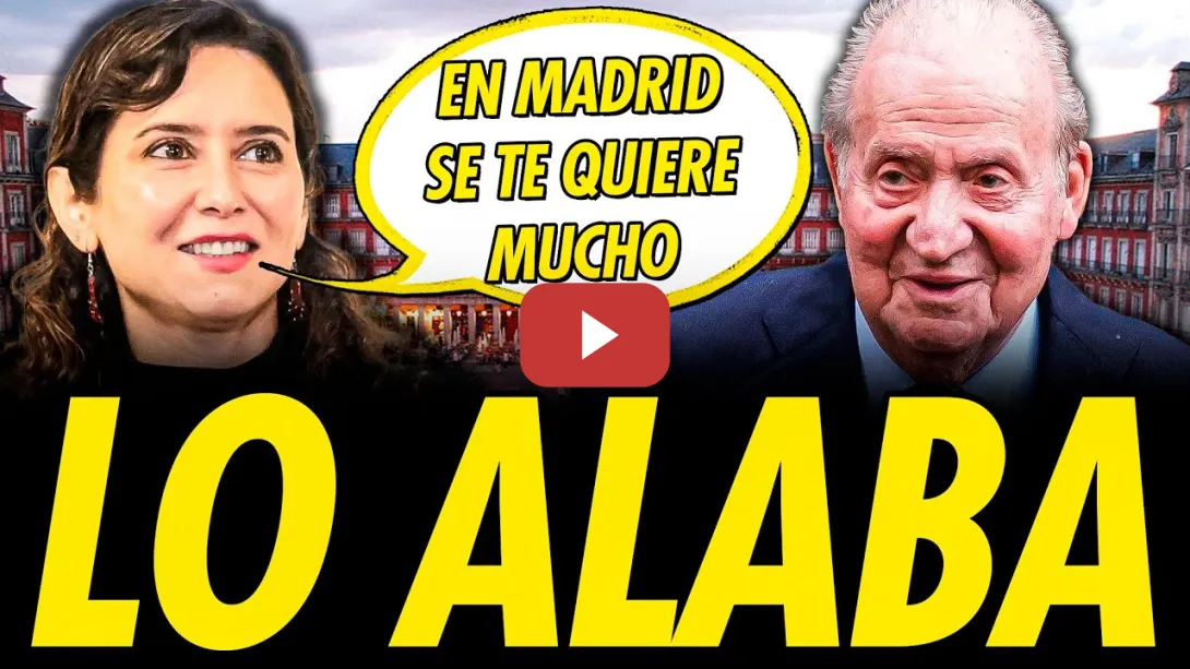 Embedded thumbnail for AYUSO FICHA A VICTORIA FEDERICA Y ALABA AL DELINCUENTE EMÉRITO
