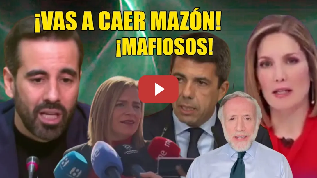 Embedded thumbnail for ¡MAFIOSOS y MENTIROSOS!🔥MÁS CHANCHULLOS de Mazón al DESCUBIERTO🔥Desmienten a Ok Diario🔥 ¡Vas a CAER!