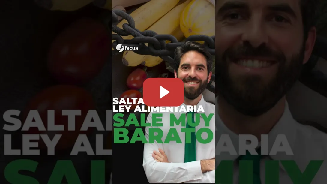 Embedded thumbnail for SALTARSE LA LEY ALIMENTARIA SALE MUY BARATO