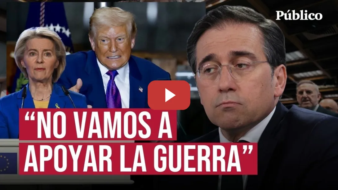 Embedded thumbnail for El dardo de ALBARES a Ursula von der Leyen: "España está con el orden internacional"