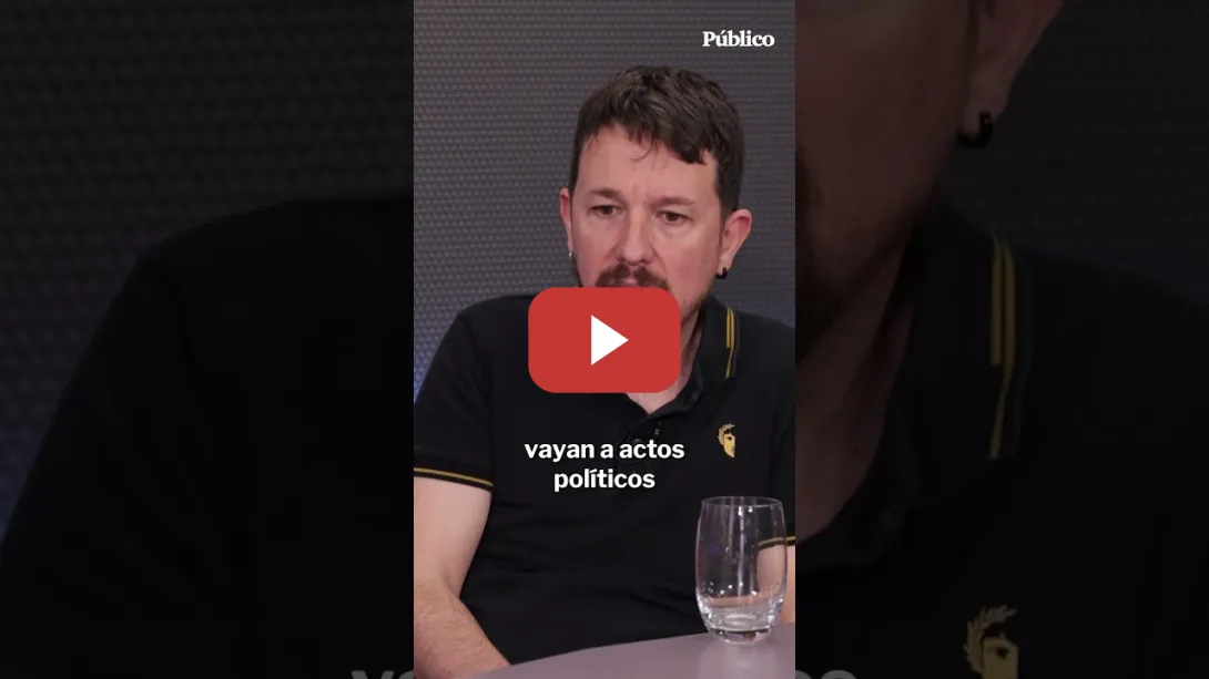 Embedded thumbnail for Pablo Iglesias, sobre su lanzamiento de micrófono de Vito Quiles