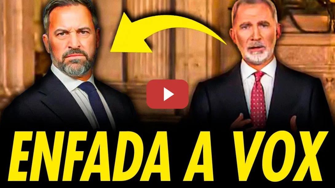 Embedded thumbnail for EL DISCURSO DEL REY ENFADA A VOX