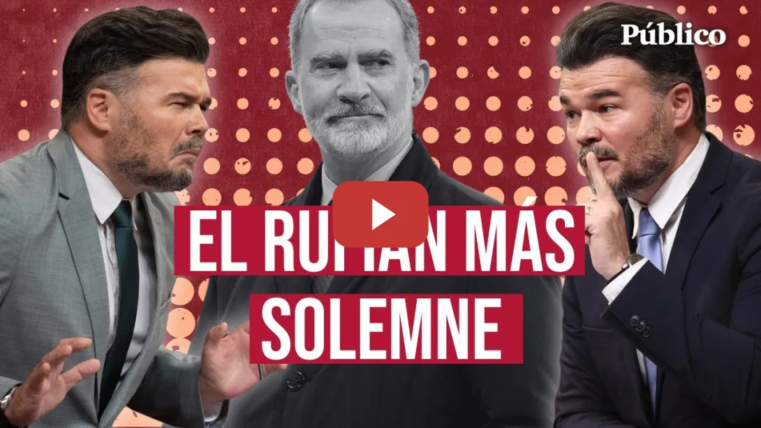 Embedded thumbnail for RUFIÁN contraprograma al REY FELIPE de Borbón: los mejores discursos del diputado