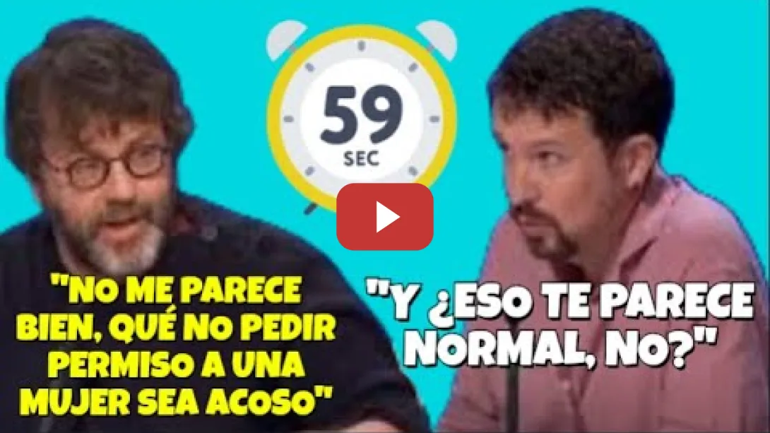 Embedded thumbnail for Pablo Iglesias responde a Periodistas Machistas &quot;Qué es eso de pedir permiso&quot;