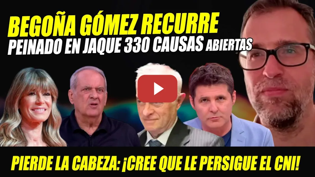 Embedded thumbnail for PEINADO EN PÁNICO: RECURSO Y PÉRDIDA DE CABEZA: PIENSA QUE LE PERSIGUE EL CNI. ABSENTISTA 300 CAUSAS