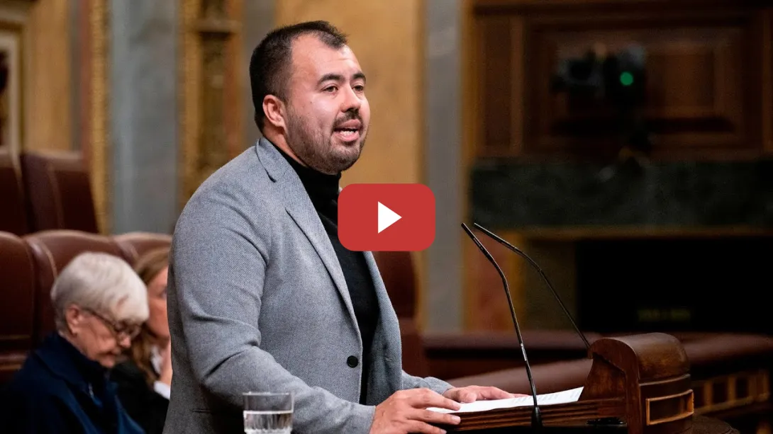 Embedded thumbnail for Nahuel González: «¿Por qué ni el PP ni el PSOE han pedido la dimisión de Mazón?»