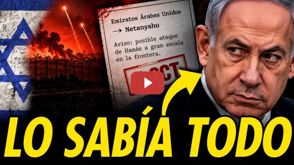 Embedded thumbnail for NETANYAHU SABÍA TODO DEL 7O Y LO PERMITIÓ
