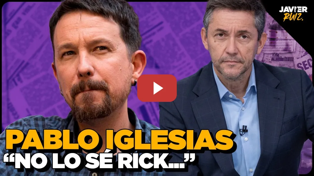 Embedded thumbnail for "Ya han condenado a Zapatero" | Entrevisto a Pablo Iglesias.