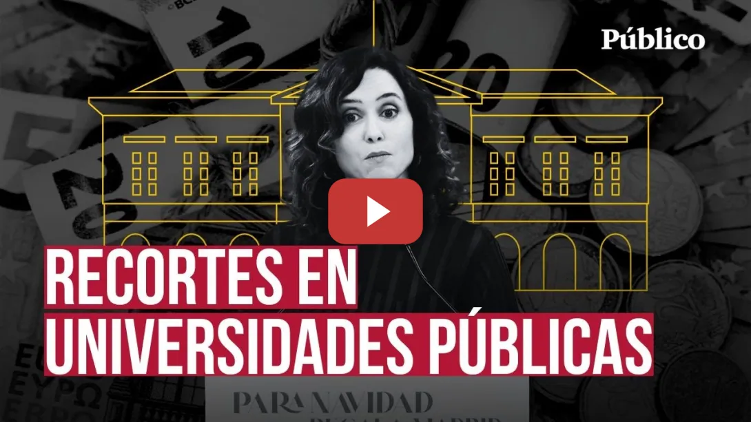 Embedded thumbnail for La comunidad universitaria planta cara a Ayuso: hablamos con profesores, estudiantes y sindicatos