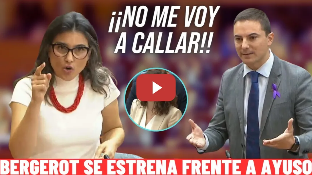 Embedded thumbnail for Manuela BERGEROT se estrena plantando cara a AYUSO: 🔥¡LOBATO le hace este CORTE!🔥