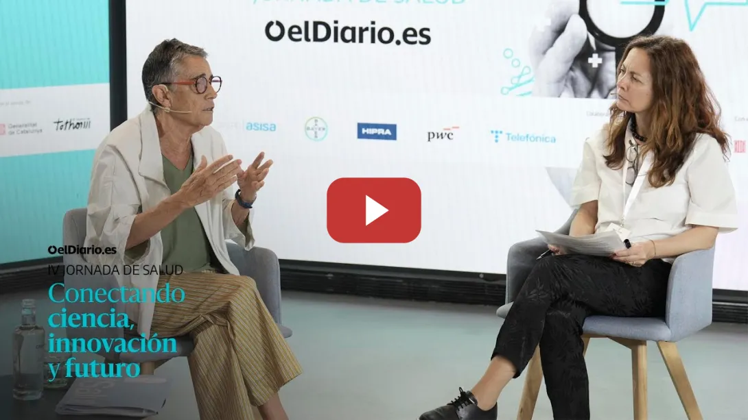Embedded thumbnail for Diálogo entre Olga Pané, consellera de Salut de la Generalitat de Catalunya, y Neus Tomàs