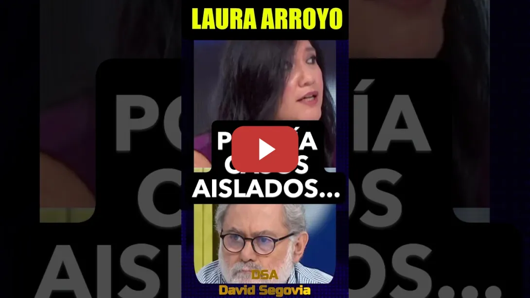 Embedded thumbnail for Laura Arroyo, tengo miedo a la policía. Casos aislados...