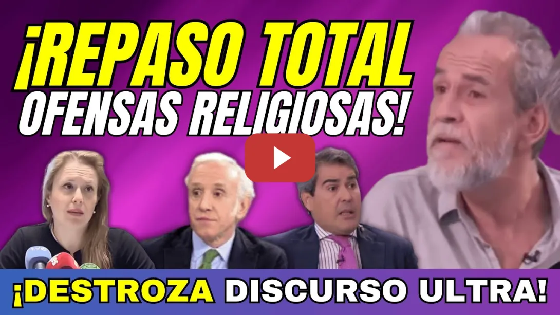 Embedded thumbnail for WILLY TOLEDO DESTROZA A UN TERTULIANO DE OK DIARIO EN DIRECTO, OFENSAS RELIGIOSAS