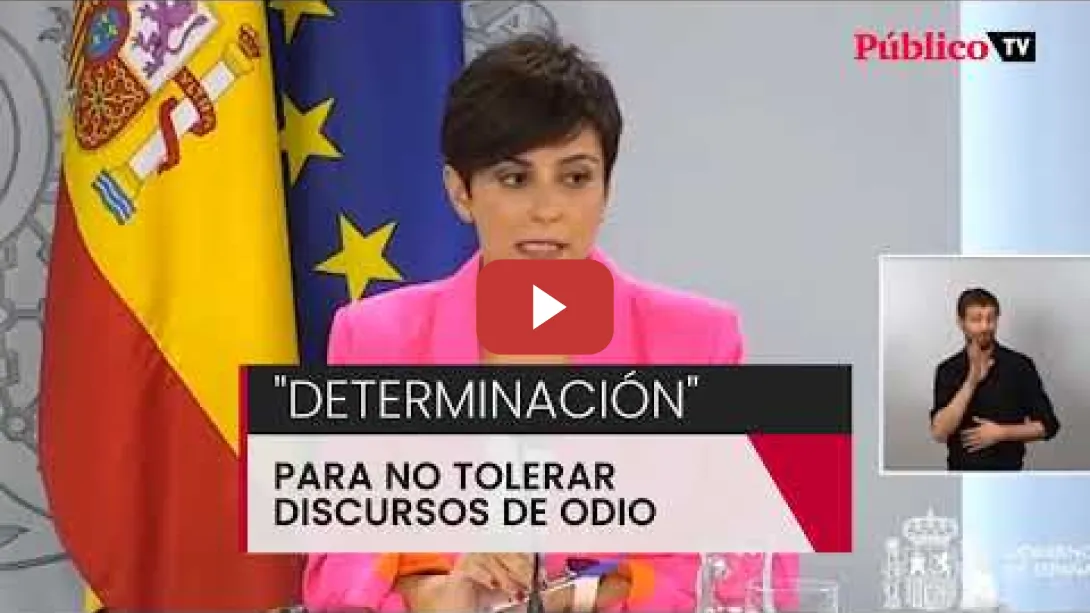 Embedded thumbnail for Rodríguez: &quot;El compromiso del Gobierno es no tolerar discursos que alienten agresiones homófobas&quot;