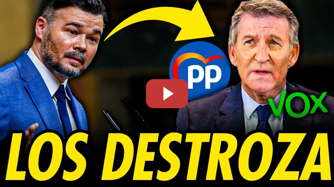 Embedded thumbnail for RUFIÁN DESTROZA AL PP Y VOX Y FEIJÓO HACE EL RIDÍCULO DE NUEVO