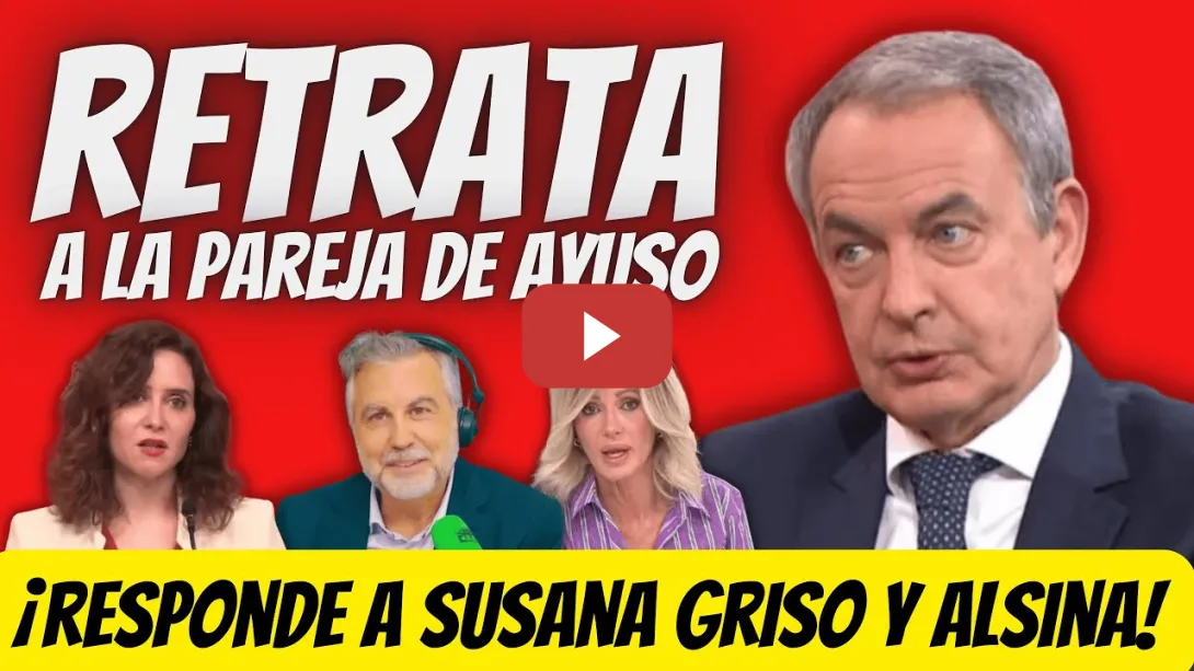 Embedded thumbnail for Zapatero DESTROZA a Susana Griso, Alsina y al NOVIO de Ayuso - LECCIÓN MAGISTRAL