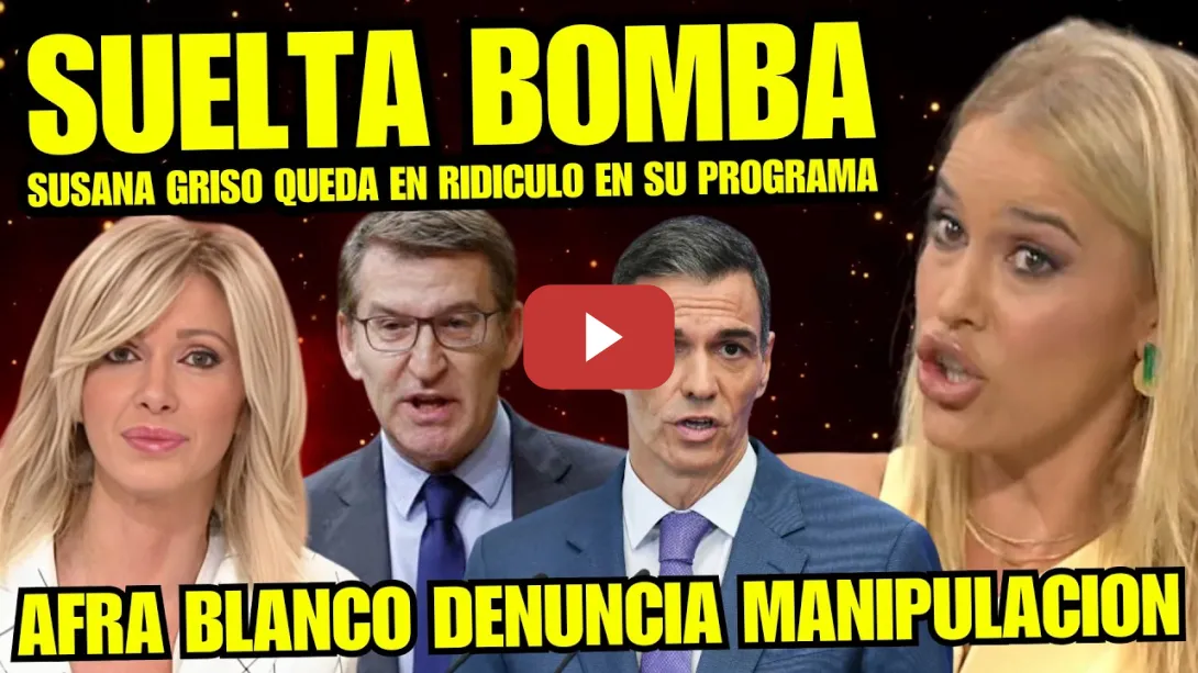 Embedded thumbnail for LINCHAN A SUSANA GRISO POR SU DEFENDER CANCER DE FEIJOO "AFRA BLANCO LA PONE EN SU SITIO"