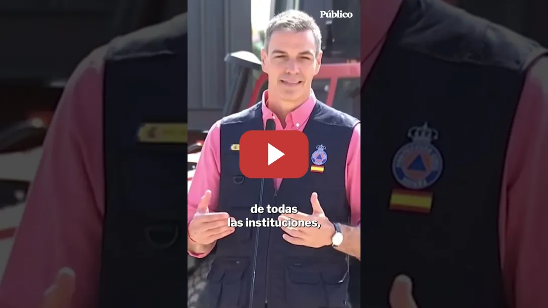 Embedded thumbnail for SÁNCHEZ: "Es la primera vez que estamos en nivel tres de EMERGENCIA NACIONAL por los incendios"