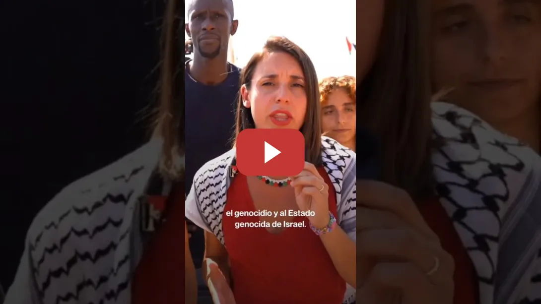 Embedded thumbnail for Flotilla Global Sumud parte con militantes de Podemos para romper el bloqueo genocida israelí #gaza