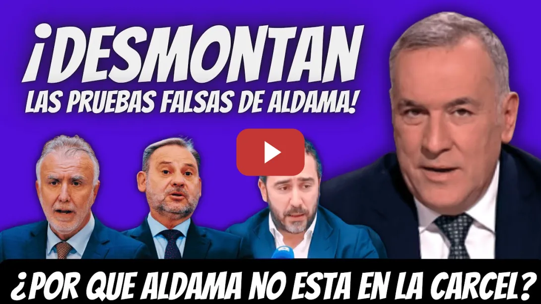 Embedded thumbnail for ¡ESCÁNDALO! - Aldama PRESENTA PRUEBAS FALSAS - ¿POR QUÉ SIGUE en LIBERTAD? -