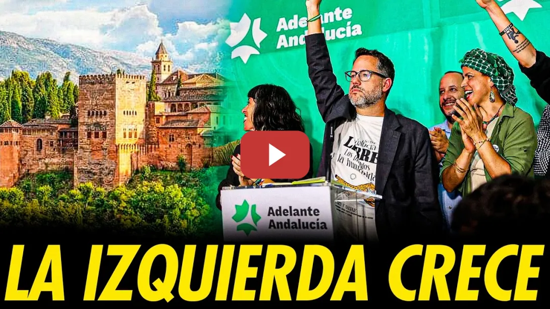 Embedded thumbnail for CRECE LA IZQUIERDA EN ANDALUCÍA, PERO GOBERNARÁ LA DERECHA
