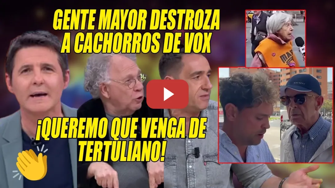 Embedded thumbnail for Sigue la ESCABECHINA a CACHORROS de Vox👏Gente MAYOR LES DESTROZAN👏Ekaizer se rinde ¡Q venga a plató!