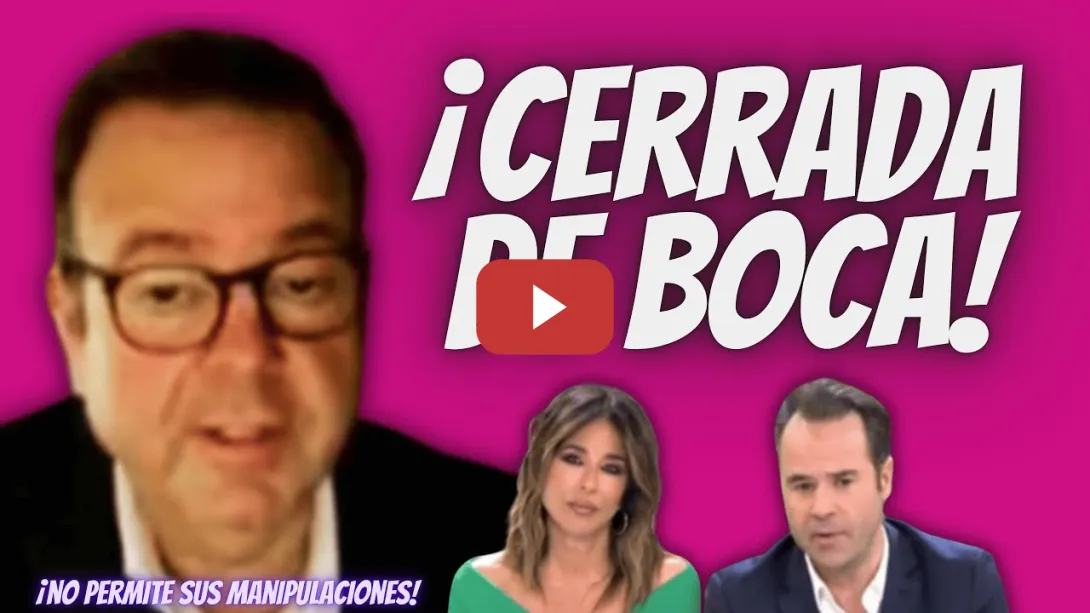 Embedded thumbnail for Abogado del HERMANO de Pedro Sánchez “CIERRA la BOCA” a Ana Terradilllos y Javier Chicote