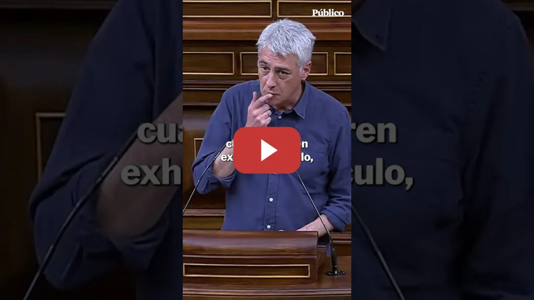 Embedded thumbnail for Oskar Matute defiende a los activistats de la Global Sumud Flotilla y recrimina la inacción de la UE