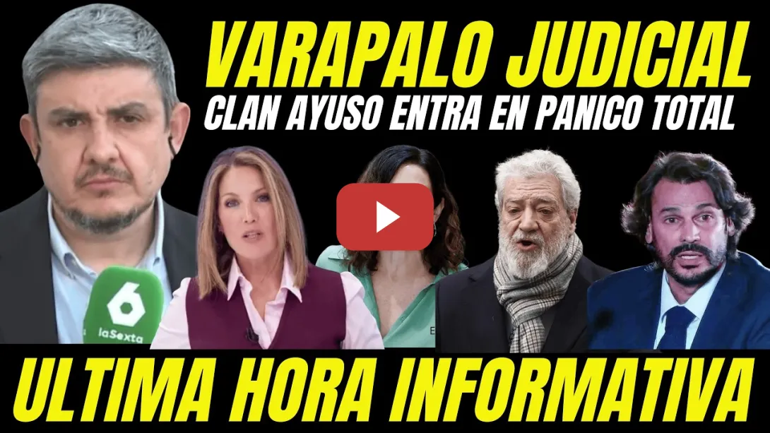 Embedded thumbnail for VARAPALO JUDICIAL AL NOVIO AYUSO "JUEZ RECHAZA RECURSO" MIGUEL ÁNGEL RODRÍGUEZ PILLADO BORRACHO
