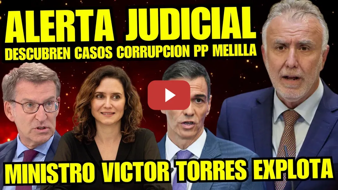 Embedded thumbnail for ¡ZASCA! VICTOR TORRES SUELTA BOMBA SOBRE LA UDEF Y LA CORRUPCIÓN DESCUBIERTA EN EL PP DE MELILLA