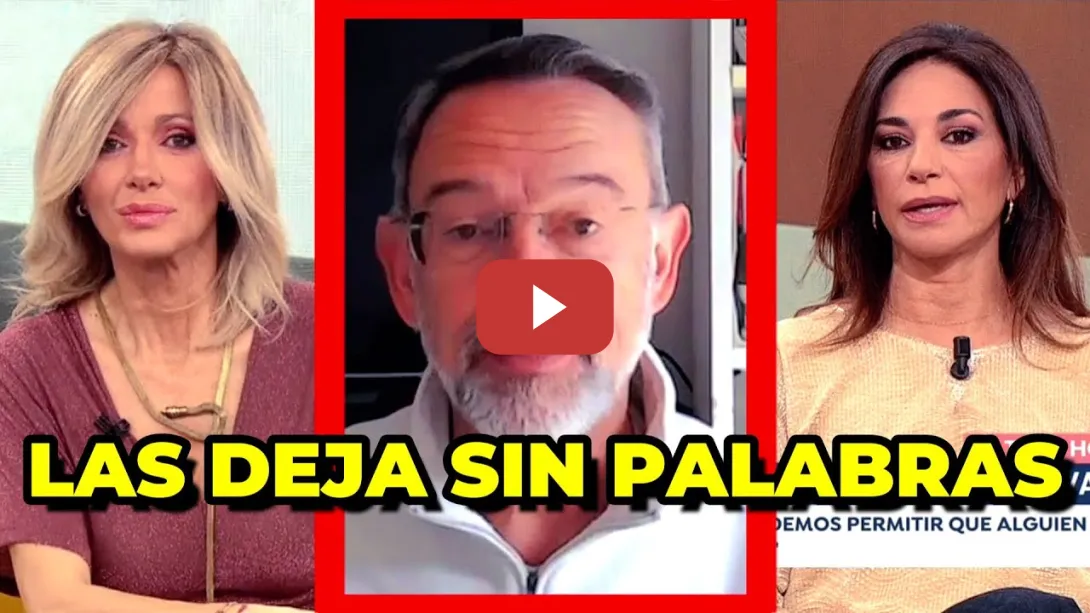 Embedded thumbnail for Un catedrático deja en ridículo a Susanna Griso y Mariló Montero en directo en Espejo Público